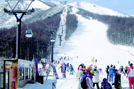 安达太良高原滑雪场